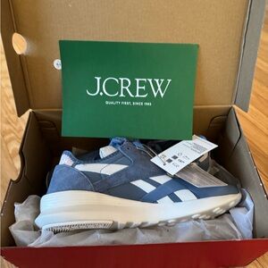 Reebok Blue and White Women's Sneakers